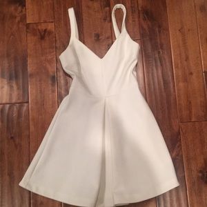 Cream Mini Dress